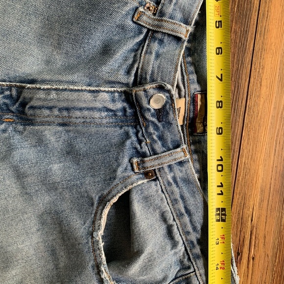 🔥 Vintage Y2K Steve & Barry’s Blue Denim Jeans – Men’s 30x32 🔥 - Picture 7 of 12